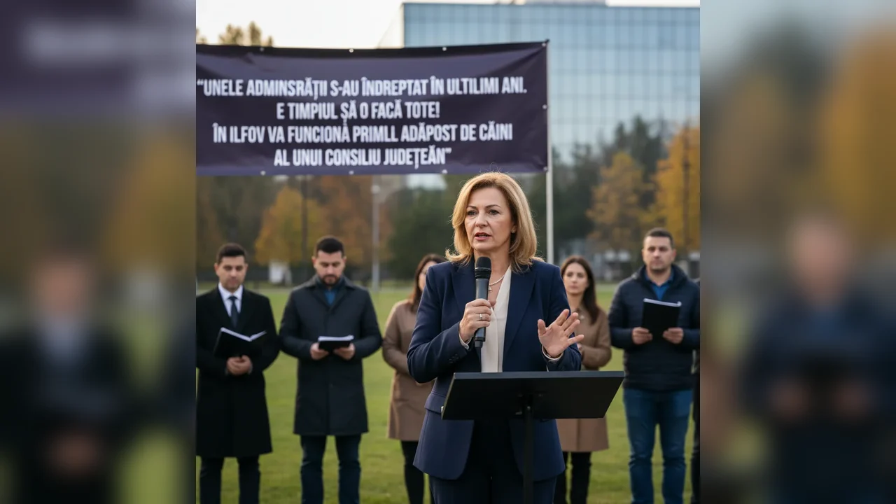 Ilfov deschide primul adăpost canin al unui Consiliu Județean. Hilde Tudora cere tuturor administrațiilor să urmeze exemplul