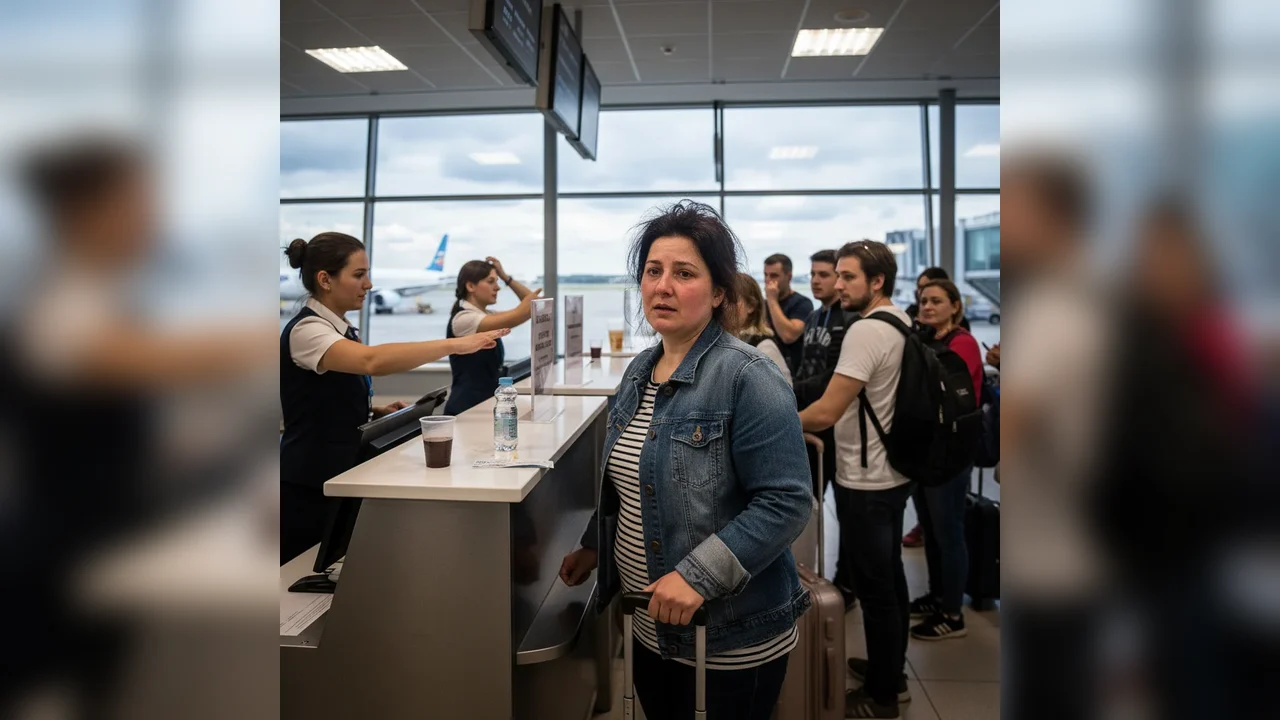 Pasageră româncă susține că a fost oprită la îmbarcare pe Aeroportul Otopeni după consum de alcool