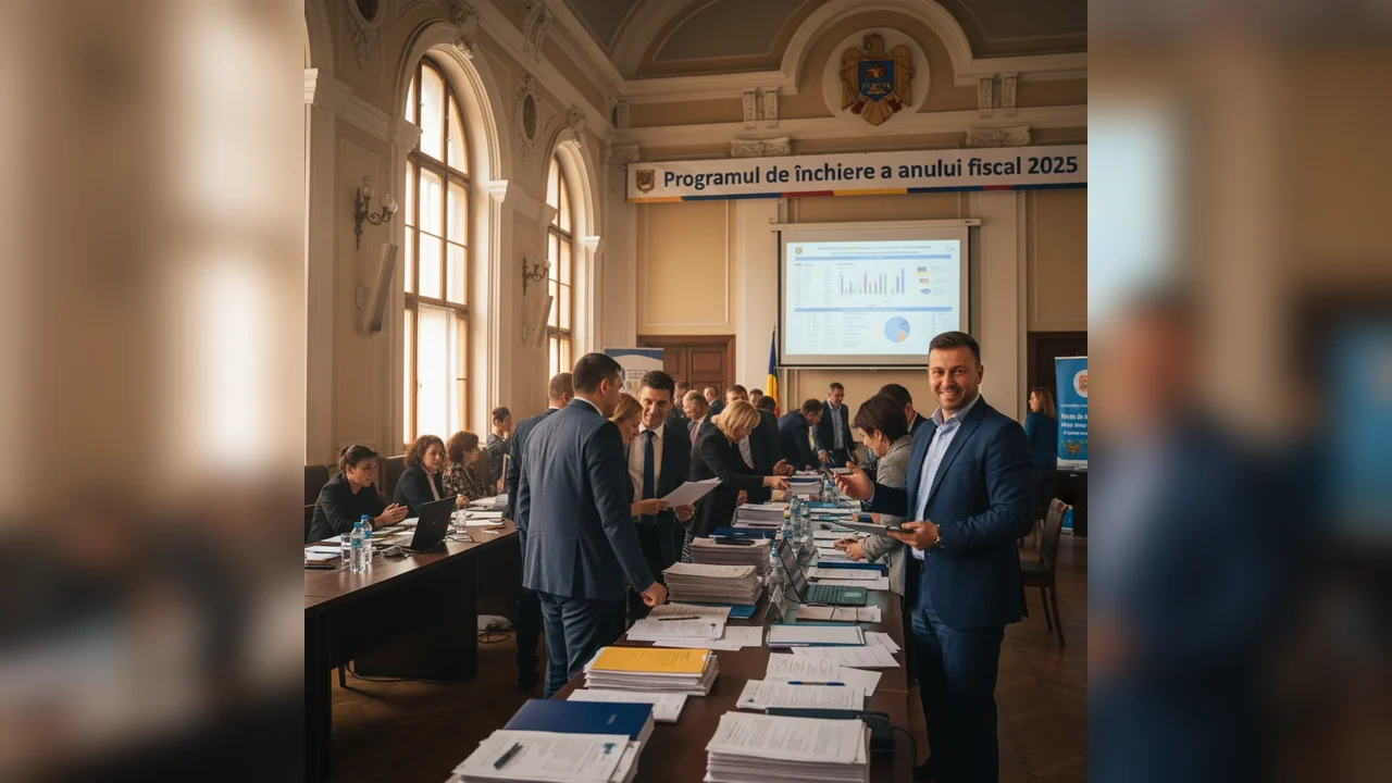 Programul de închidere a anului fiscal 2025 la Primăria Pantelimon, județul Ilfov
