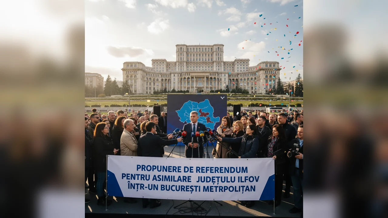 Referendum propus pentru integrarea județului Ilfov într-un București metropolitan