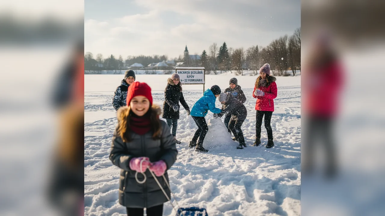 Vacanță mobilă de o săptămână pentru elevii din județul Ilfov, în perioada 16–22 februarie 2026