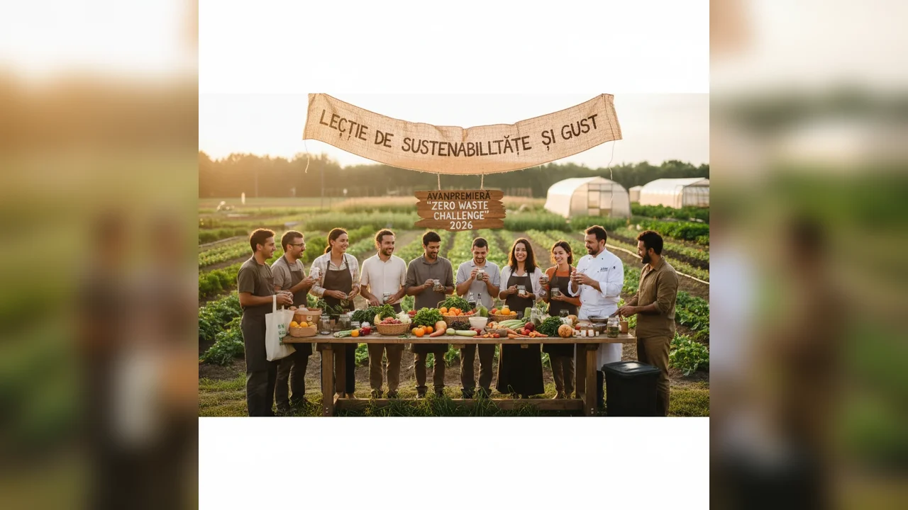 Zero Waste Challenge 2026: Lecție de sustenabilitate și gust